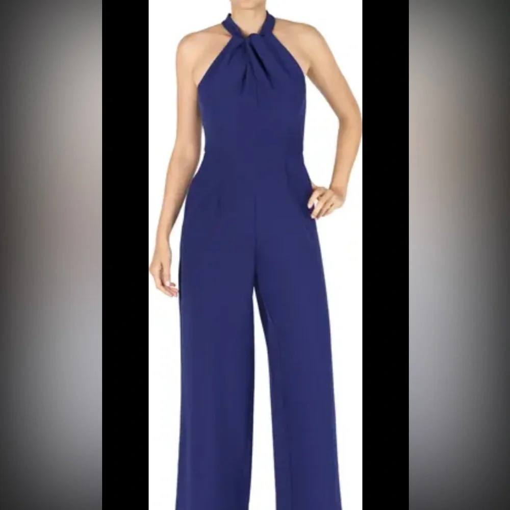 Calvin Klein Royal Blue Maxi Pantsuit